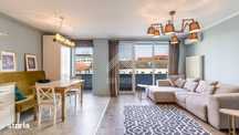 Apartament semicentral ultrafinisat cu 3 camere, 2 balcoane si parcare