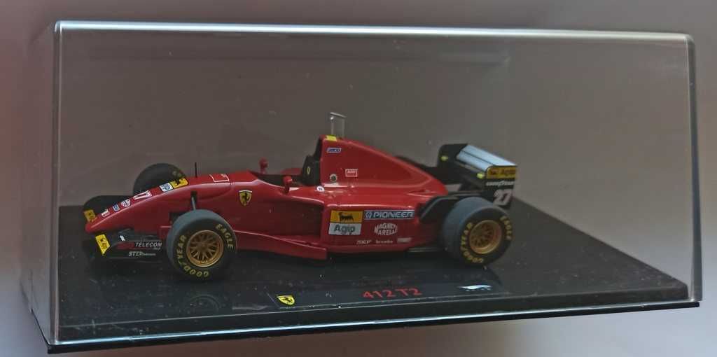 Macheta Ferrari 412 T2 Jean Alesi Formula 1 1995- HotWheels Elite 1/43