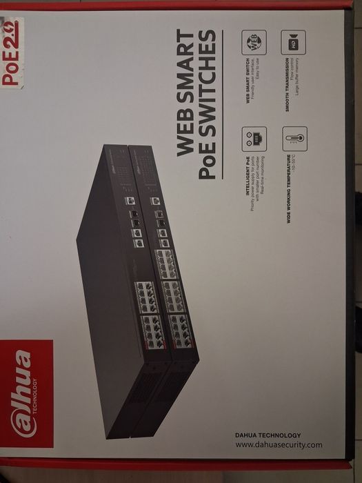 Коммутатор Dahua DH-PFS4226-24ET-360
