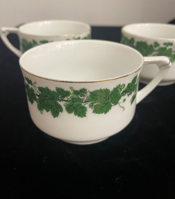 Meissen порцеланови чаши, 3 броя