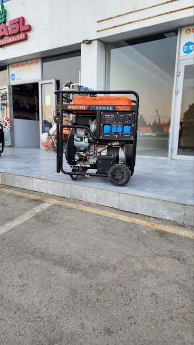 Kuchli 16 kVt PONTO PT20000E generator sotiladi (yangi)