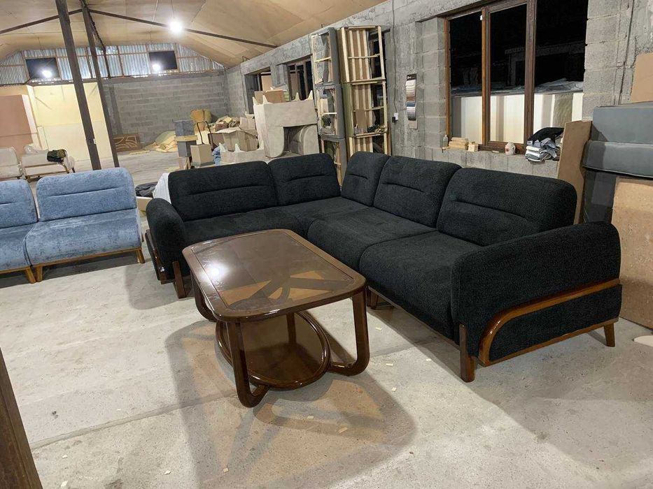 Мягкая гостиная и кухонная мебель