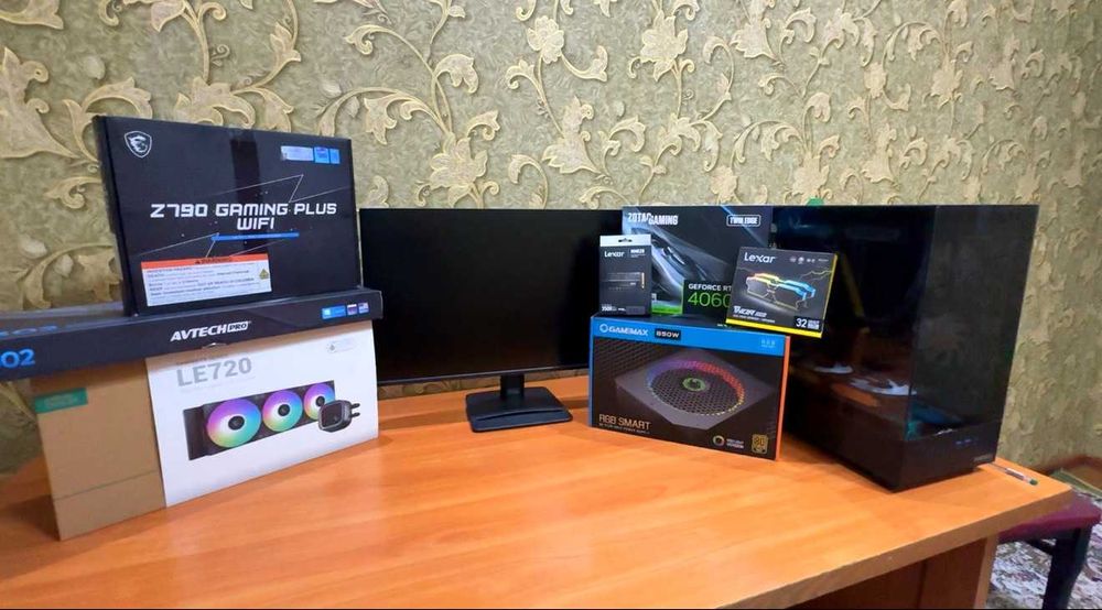 Игровой ПК + монитор MSI — отличное состояние