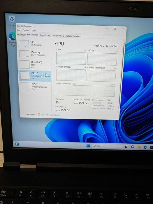 Hope Amanet P10/Laptop Lenovo Thinkpad P15 GEN 2 i7-11850H 32RAM