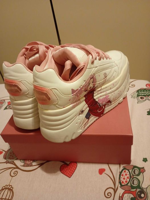 Pantofi sport cu platforma Bershka