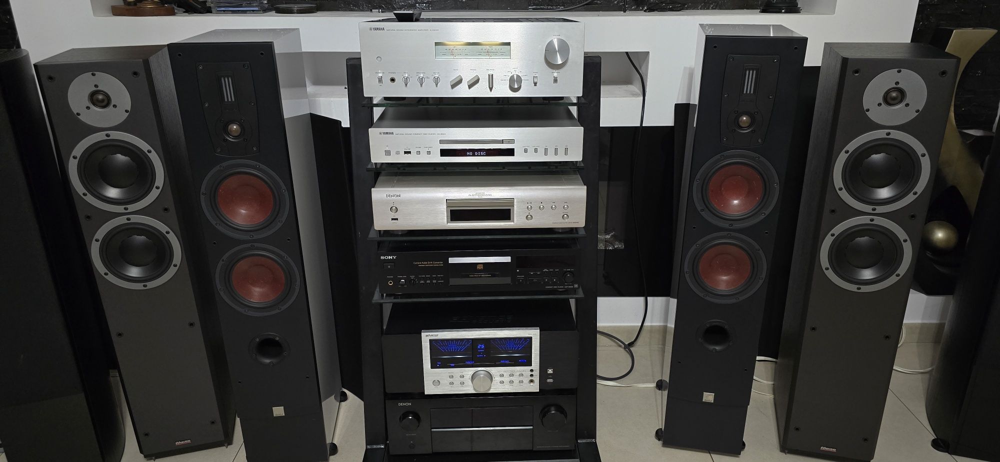 Amplificator stereo Yamaha AS-2100 XLR vu-metre 23.4 kg