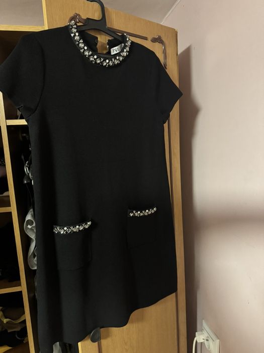 Zara плетена рокля