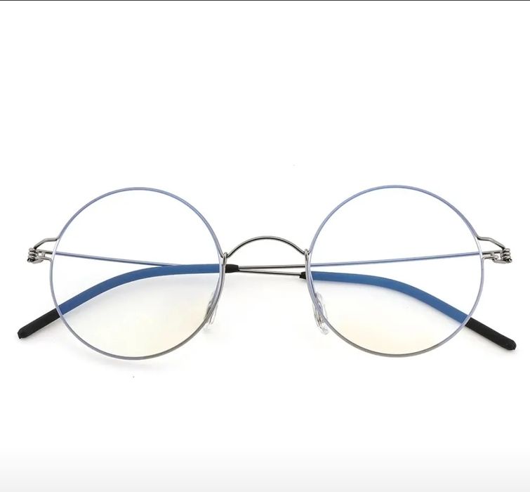 Новая круглая оправа для очков тонкая металлическая