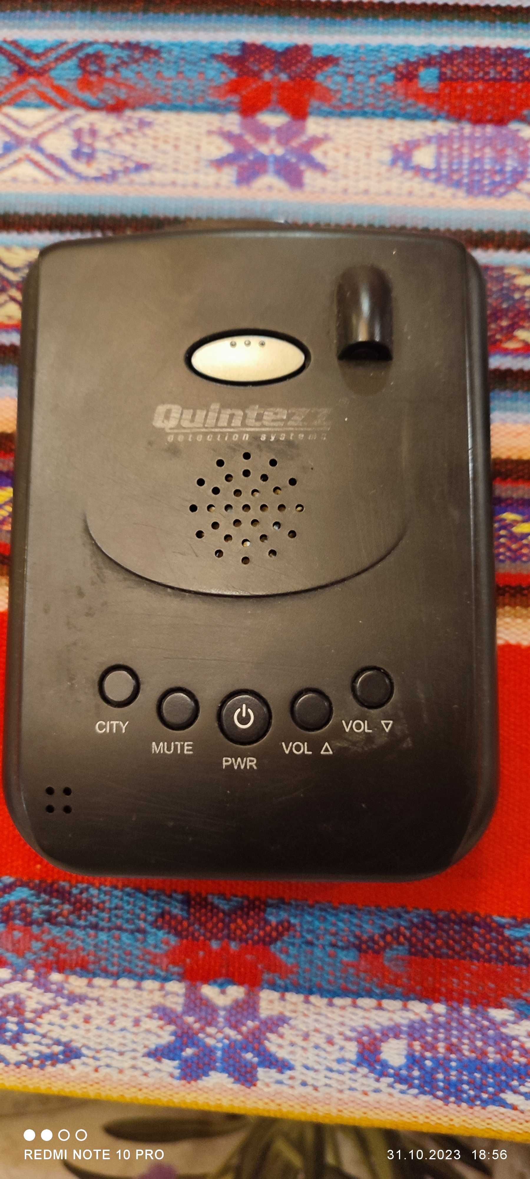 Радар детектор Quintezz XT-9500