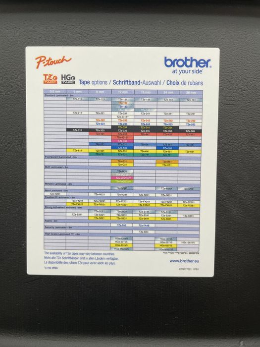 Imprimanta de etichete Brother PT-D460BTVP, 18mm, geanta transport, BT