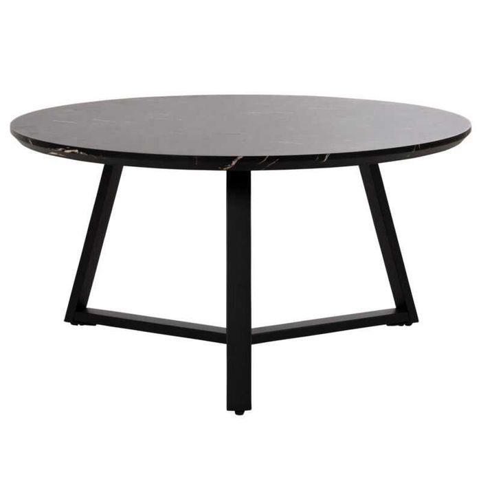 Масичка за кафе HM9586, MDF плот, Метална основа, Два цвята