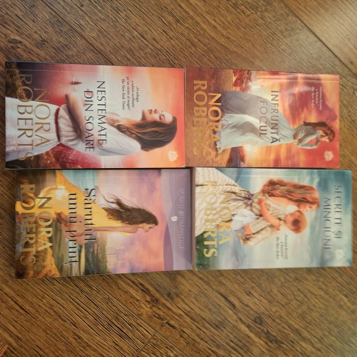 Set 4 carti romantice! Nora Roberts!