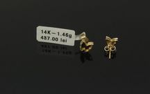 Cercei aur 14k 1.46gr