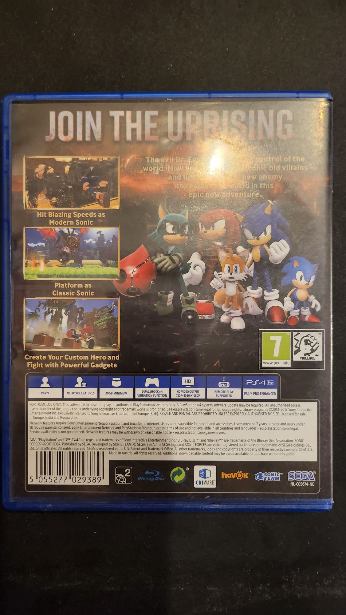 Sonic forces за PS4