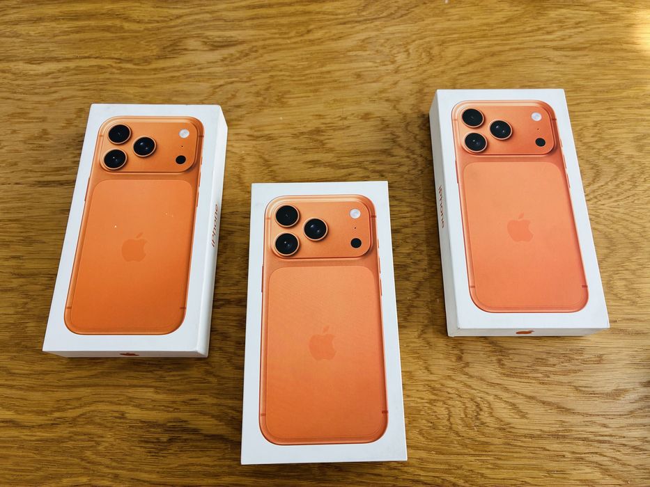 НОВ iphone 17 pro 256GB Orange 36м. ГАРАНЦИЯ