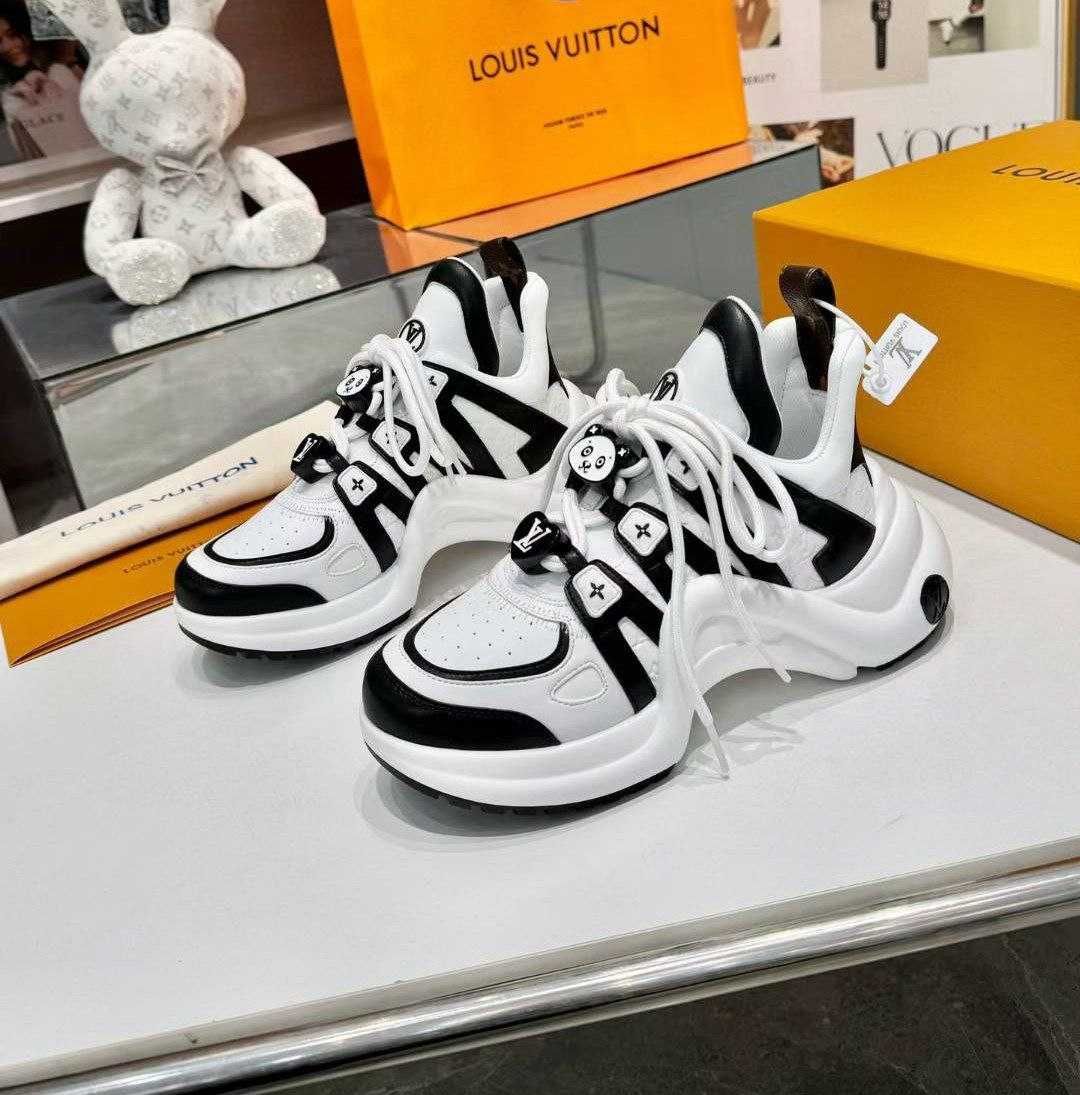 Louis Vuitton Adidasi Pantofi de sport tenisi, piele naturala 012709