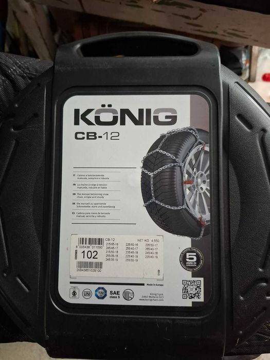 Lanturi antiderapante Thule König CB-12 102 Noi