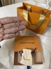 Серьги Louis Vuitton оригинал