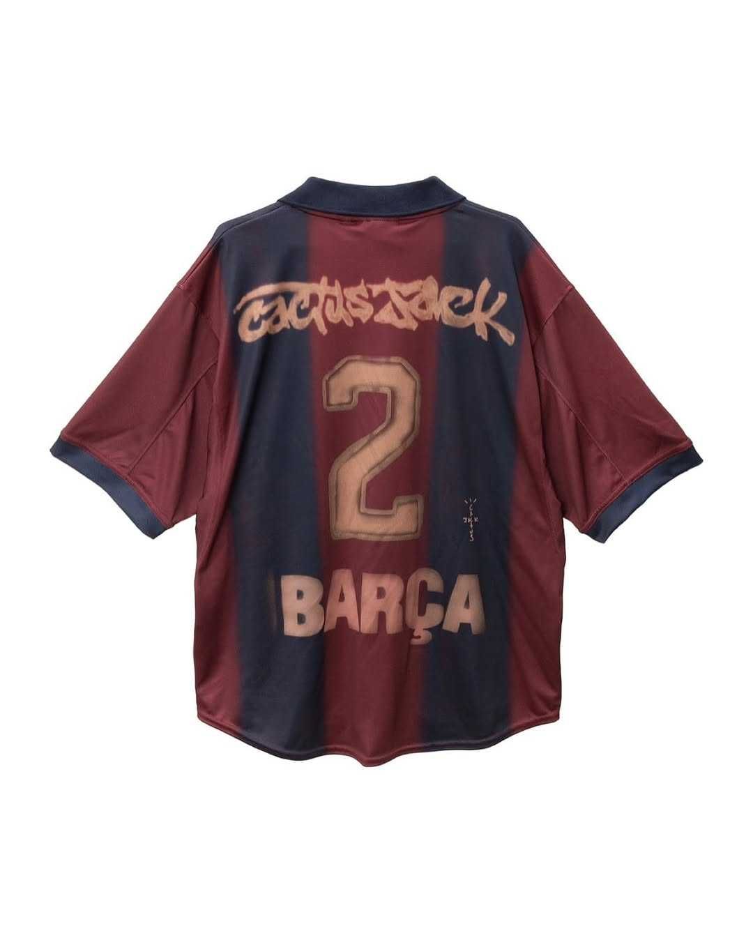 Tricou Travis Scott X Barcelona Oversized