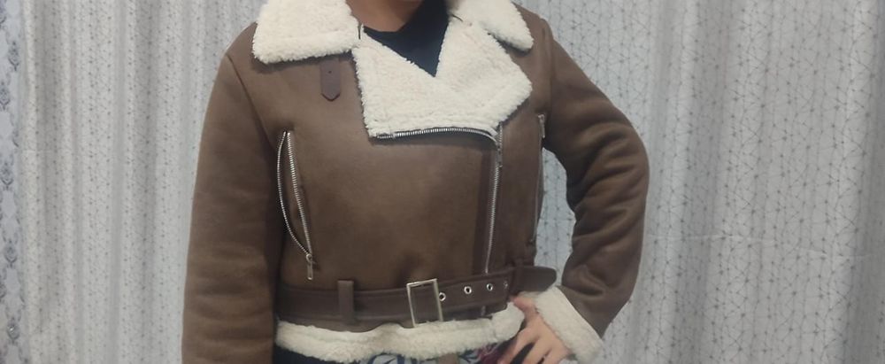 Продается зимняя дублёнка