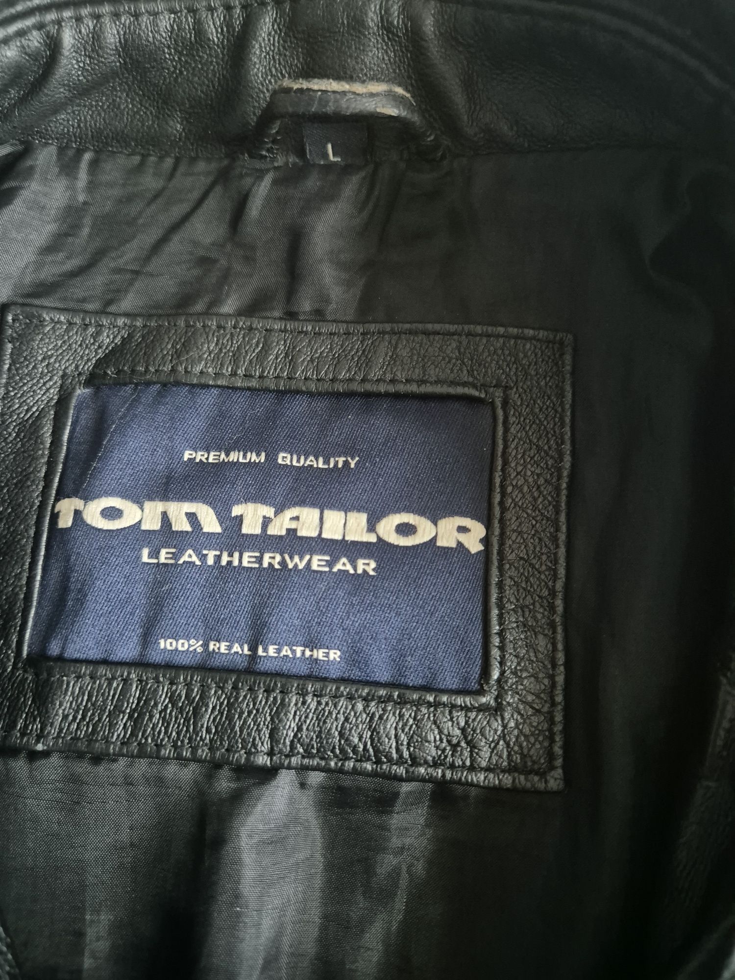 Geacă piele Tom Tailor, mărimea 52