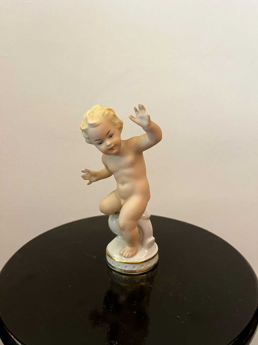 Set 2 bibelouri portelan Fasold & Stauch , Wallendorf bibelou statuete