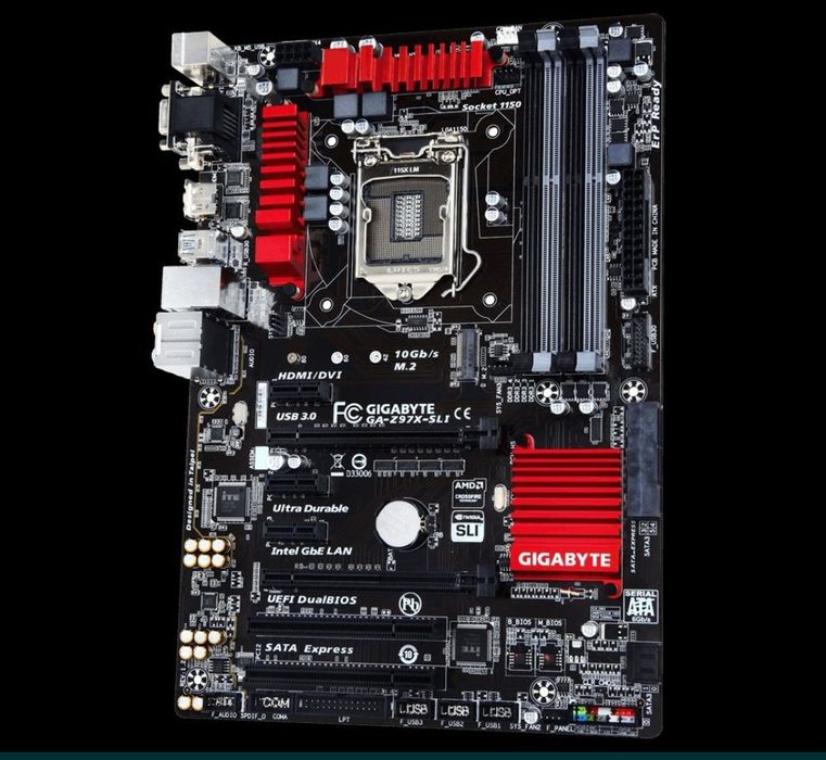 Продам материнскую плату GA-Z97X-SLI в хорошем состоянии.