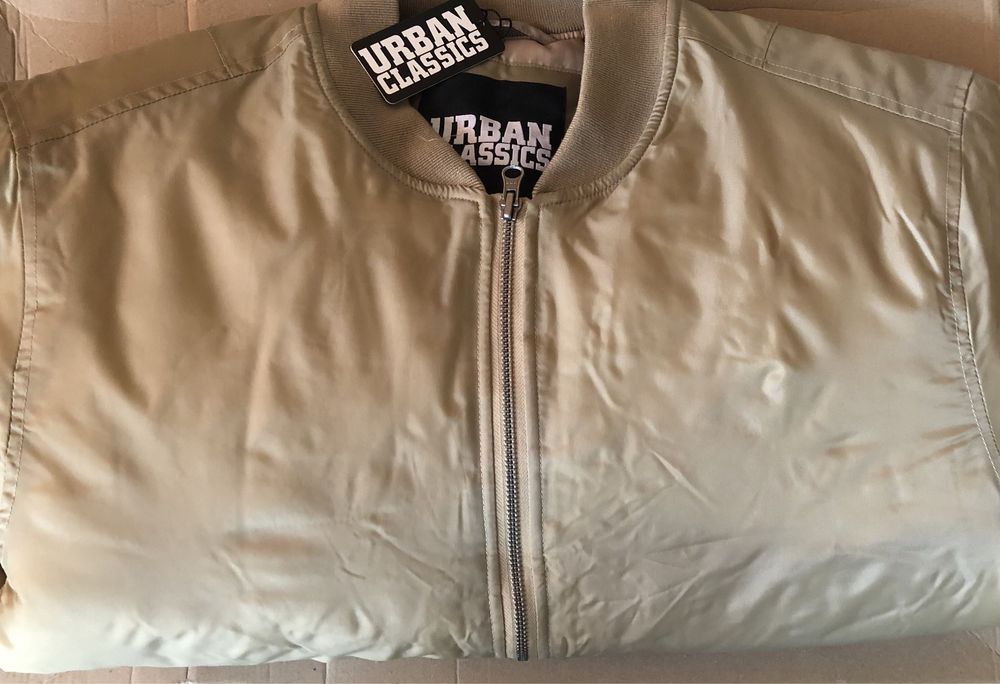 Urban Classics Basic Bomber Jacket мъжко зимно бомбър яке - S
