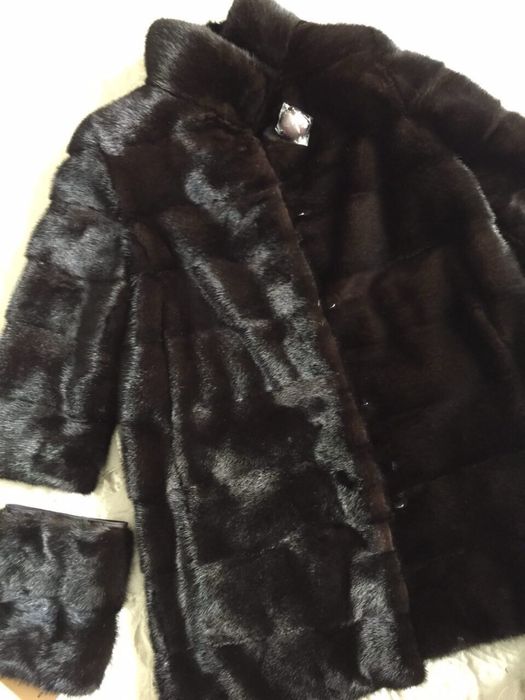 Шуба норковая финский мех