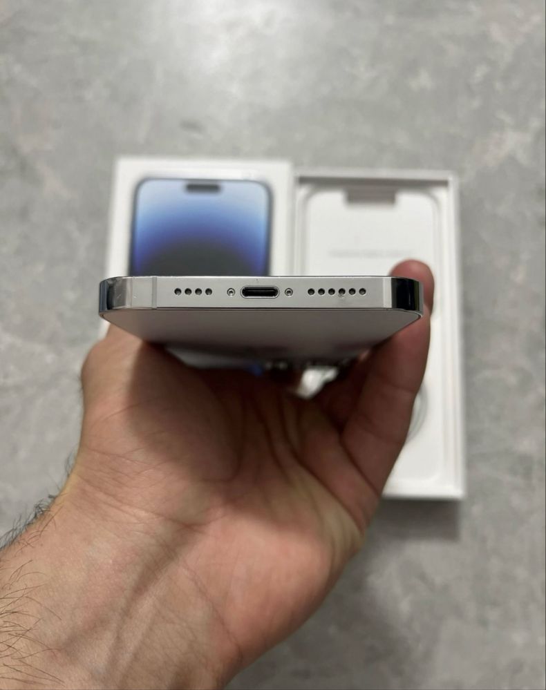 Iphone 14 pro max silver oq
