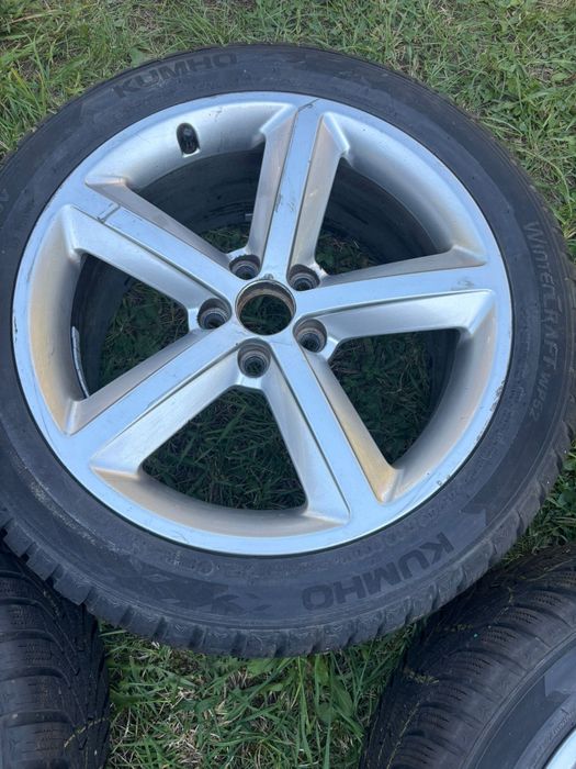 Jante 5x112 Audi Q3 Q5 WV Golf Tiguan Seat Skoda +anv iarna 245 45 18