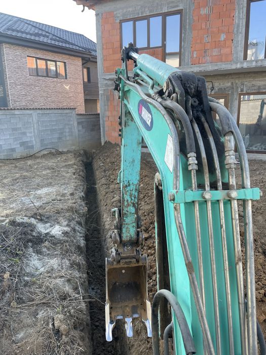 MINIEXCAVATOR spatii inguste, mini buldo excavator miniescavator