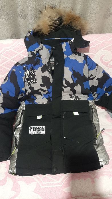 Куртка зимняя на 134см