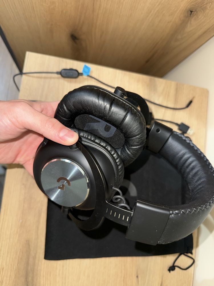 Геймърски слушалки Logitech Pro X 7.1