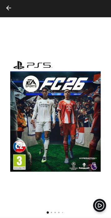 Joc EA Sports FC 26 pentru PlayStation 5 NOU Sigilat