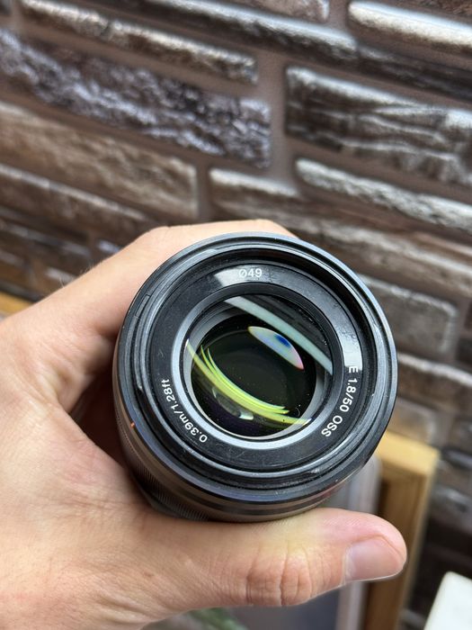 Обектив Sony 50mm 1.8 E