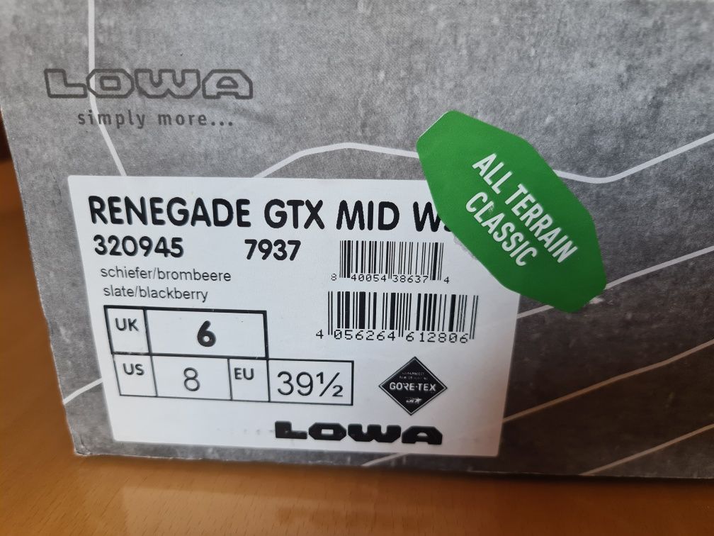 Туристически обувки LOWA RENEGADE GTX MID Ws