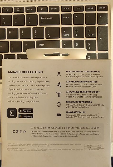Smartwatch Amazefit Cheetah PRO
