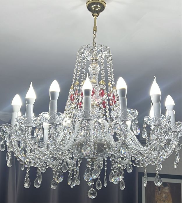 Люстра. Хрусталь. Посуда. Винтаж. Классика