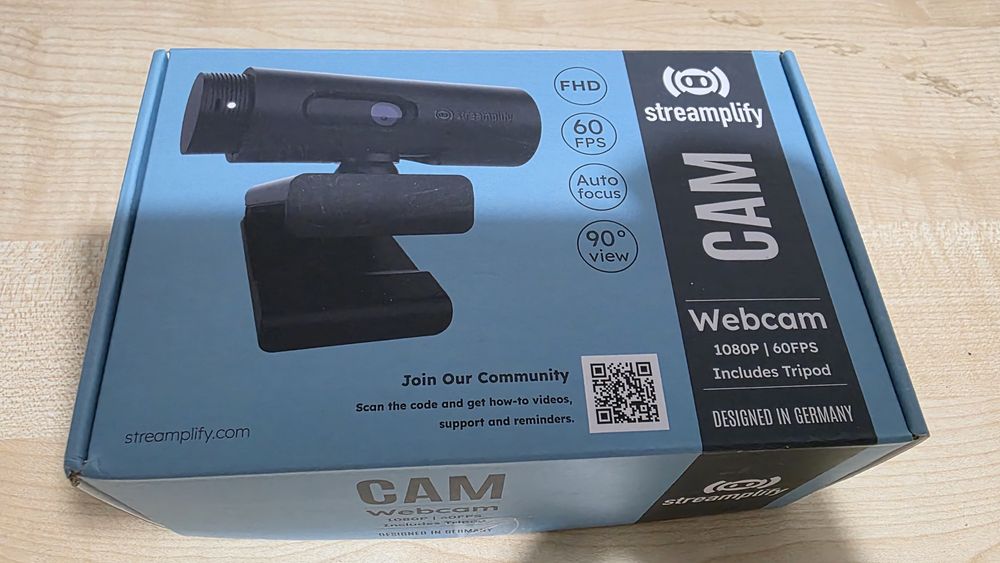 Вебкамера Streamplifie cam tripod FHD 60 fps