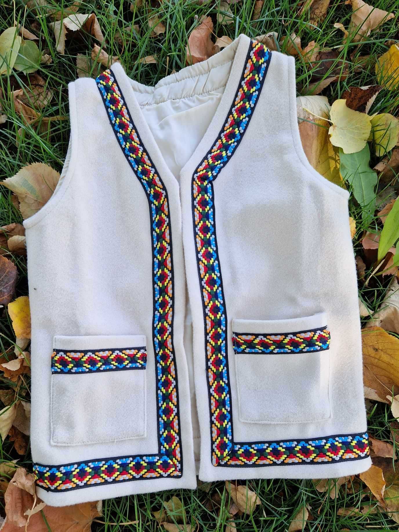 VESTE copii Cojoc Bundita, Ilic Pieptar costum national popular