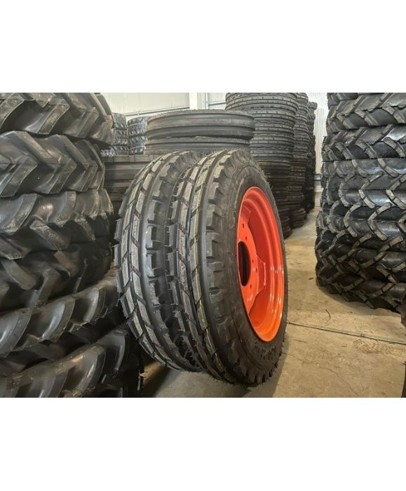 Cauciucuri noi 6.50-20 BRECKNER echipat cu janta 10PR U650 fata R20