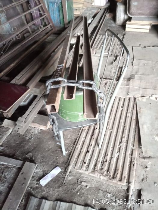 Металлопрокат бывший в употреблении