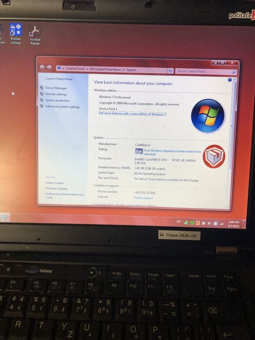 Vand lenovo t420  si t410 pentru piese