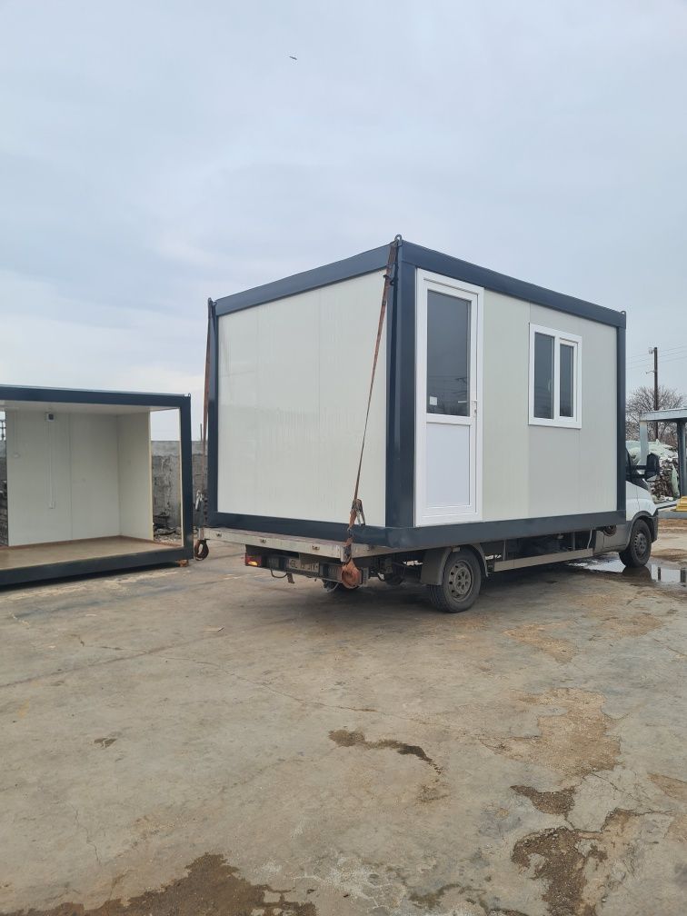 Vând container modular. Baie, birou, bucătărie, vestiar, grup sanitar