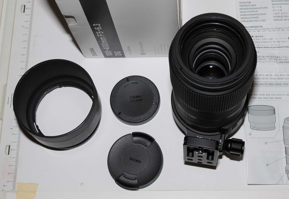 Sigma 100-400mm Contemporary cu stabilizare, pt Canon EF
