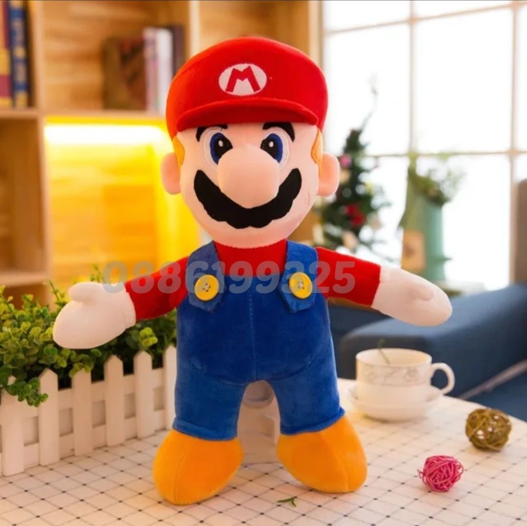 Голяма Плюшена играчка Супер Марио Super Mario 100см