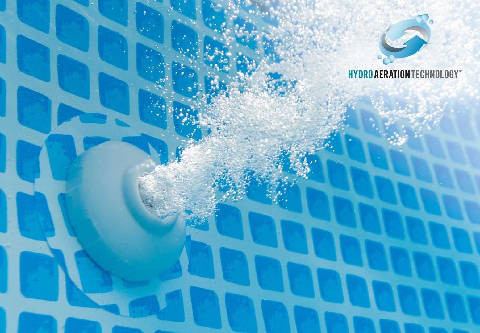 Нов! Басейн с метална конструкция - 400х200x100см - Intex
