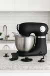 Mixer planetar  Home HSM1300B-25, 5 litri, 1300 W, Negru / In