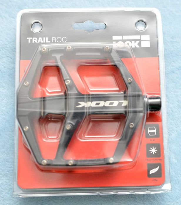 Look Trail Roc Pedale MTB - aluminiu - NOU